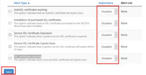 The AutoSSL certificate renewal may cause a reduction of coverage starting 10